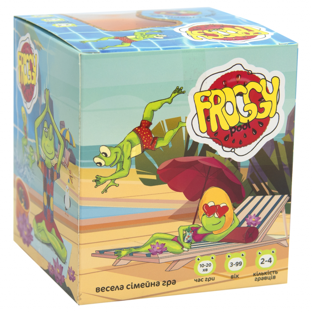

Настольная игра Strateg Froggy Pool (украинский язык) (30352)