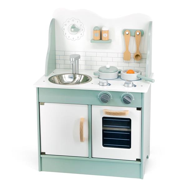 

Детская кухня из дерева с аксессуарами Viga Toys PolarB (Зеленый) (44048)