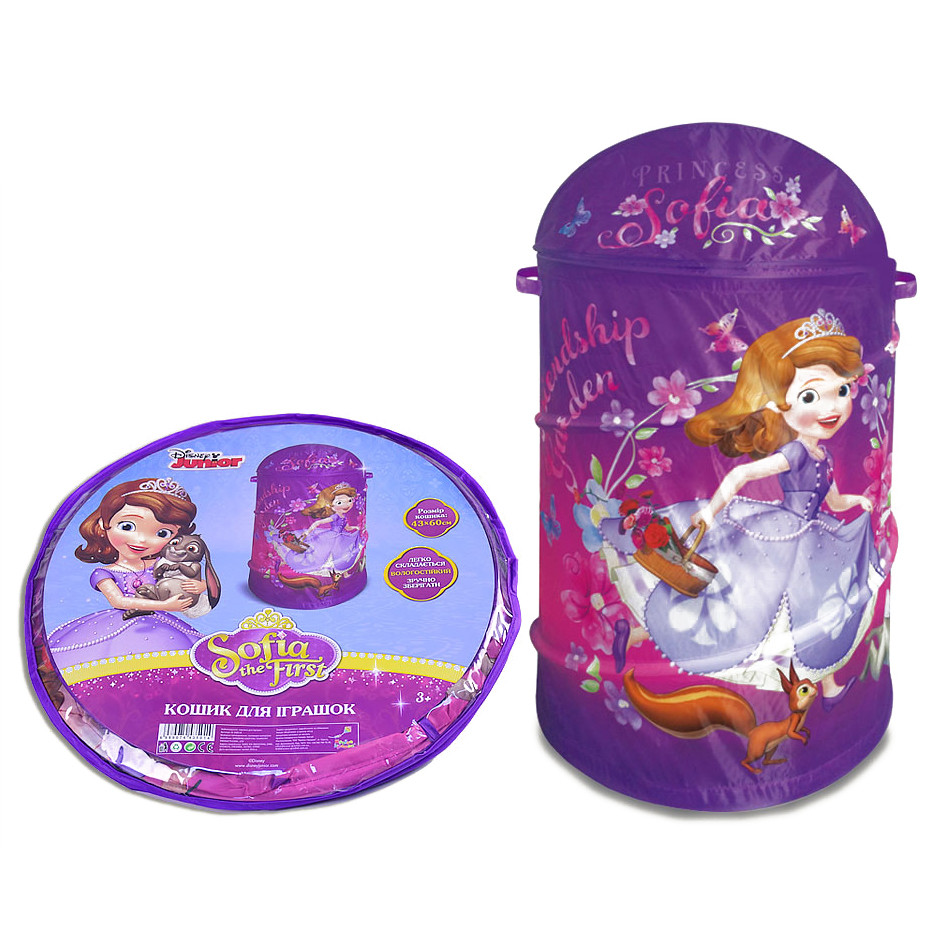 

Корзина для игрушек Bambi герои мультфильмов (София Прекрасная) (D-3501)