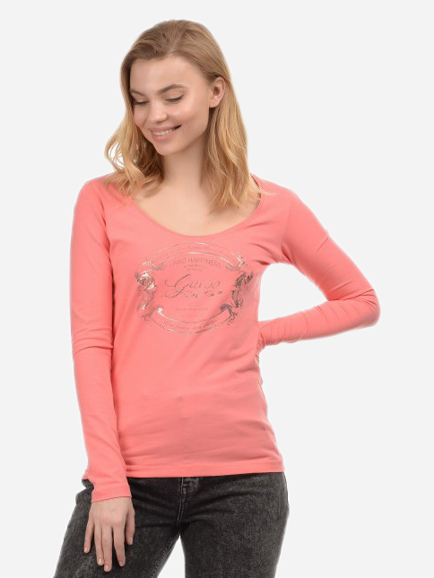 

Лонгслив Guess 8943.1  (44) Коралловый, Лонгслив Guess 8943.1 M (44) Коралловый