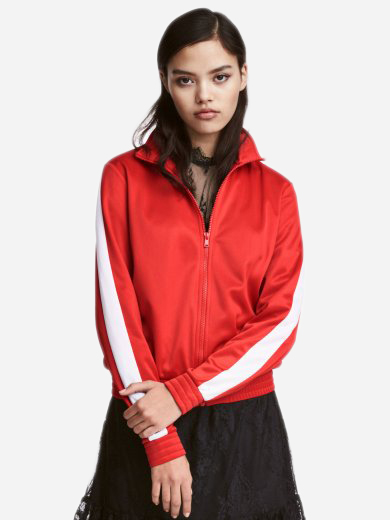 

Толстовка H&M XAZ155824XVTP  Красная с белым, Толстовка H&M XAZ155824XVTP XS Красная с белым