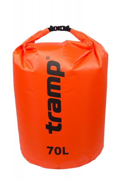 

Гермомешок Tramp PVC Diamond Rip-Stop 70л Оранжевый