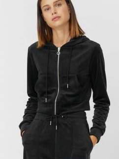 

Толстовка Stradivarius 6658/335/001  Черная, Толстовка Stradivarius 6658/335/001 L Черная