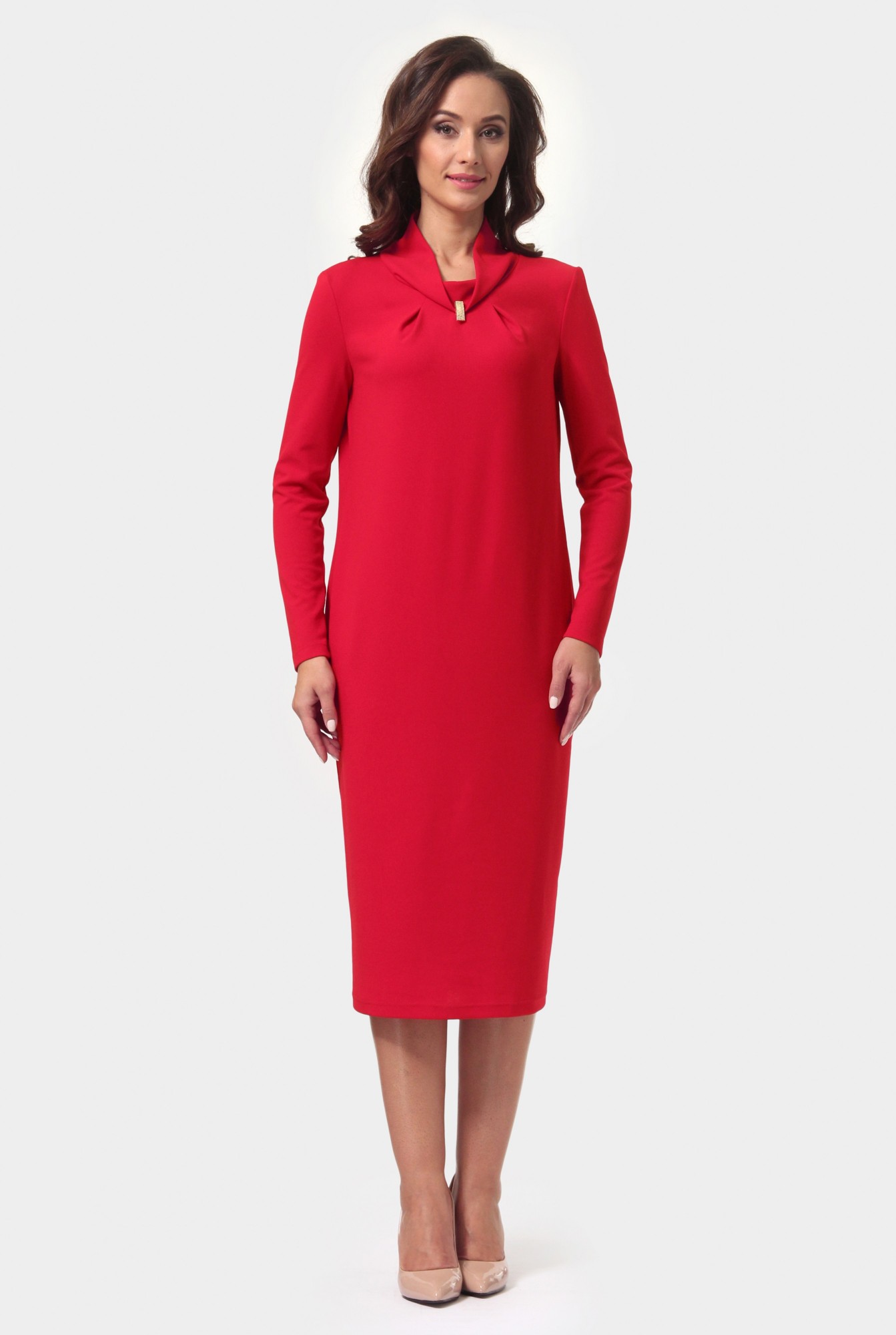

Женские платье Alika Kruss, Пси красный 6XL