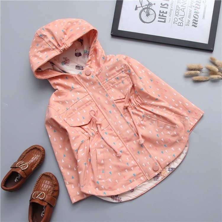 

Демисезонная куртка-парка Kids Seasons DP-14815-06 128-134см розовая