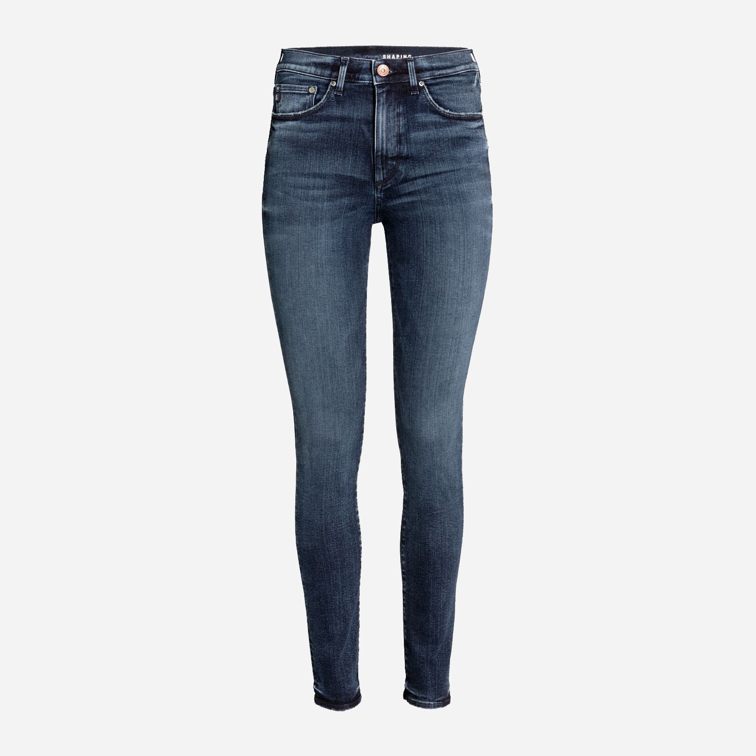 

Джинсы H&M 0399201_чер.закл W27L30 Темно-синие