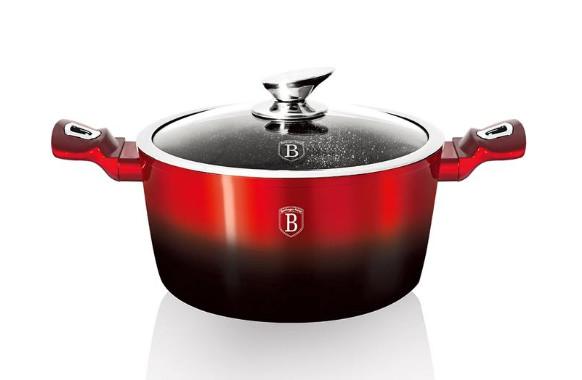 

Кастрюля 2,5 л Burgundy Metallic Line Berlinger Haus BH-1627-N