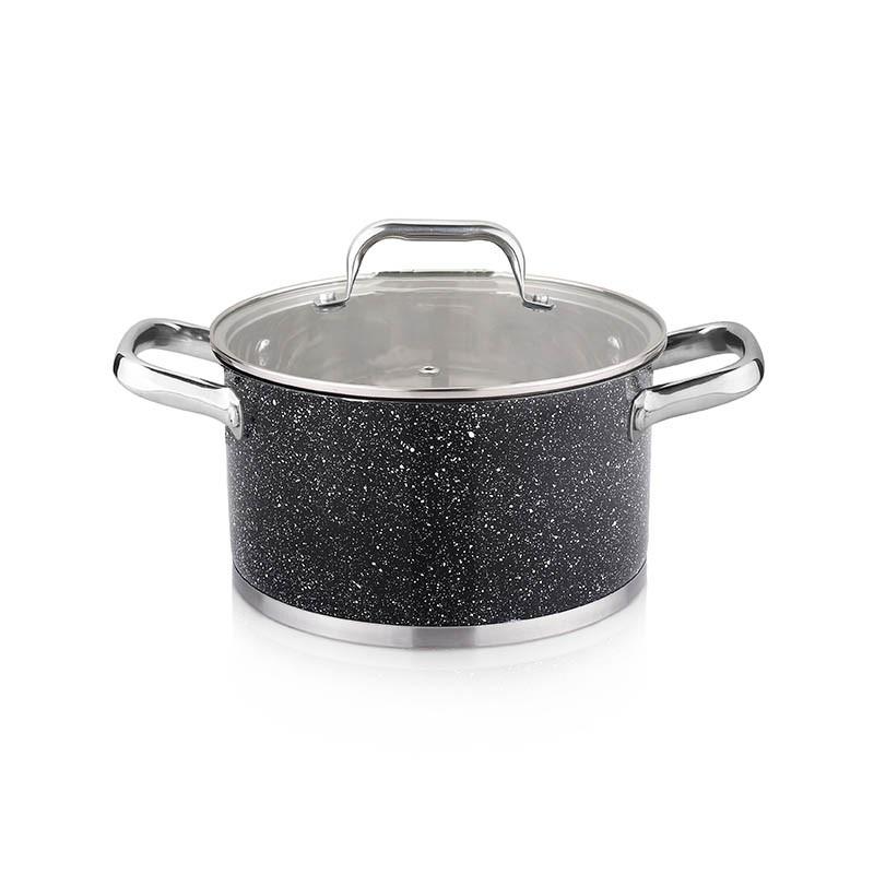 

Кастрюля со стеклянной крышкой Aurora 5591AU 16 см 2 л