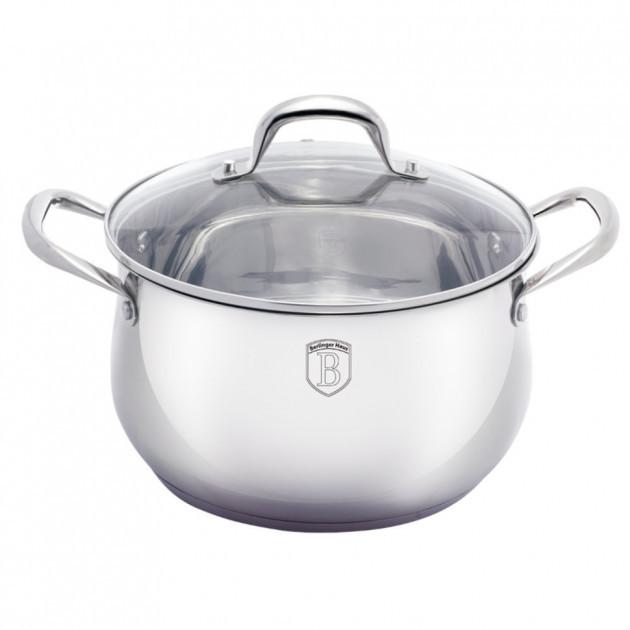 

Кастрюля 2 л 16 см Silver Belly Collection Berlinger Haus BH-1417