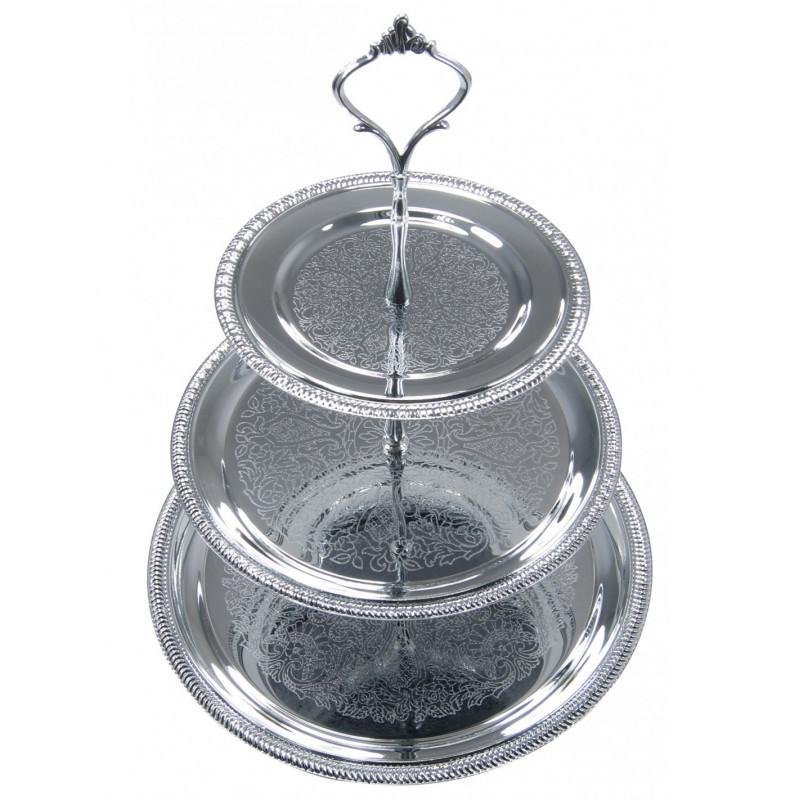 

Фруктовница 3-х ярусная KingHoff KH-1369 15.5х20.5х25.5 см