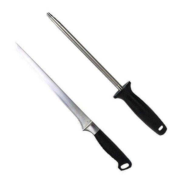 

Нож для ветчины и мусат Berghoff 1395029 2 предмета
