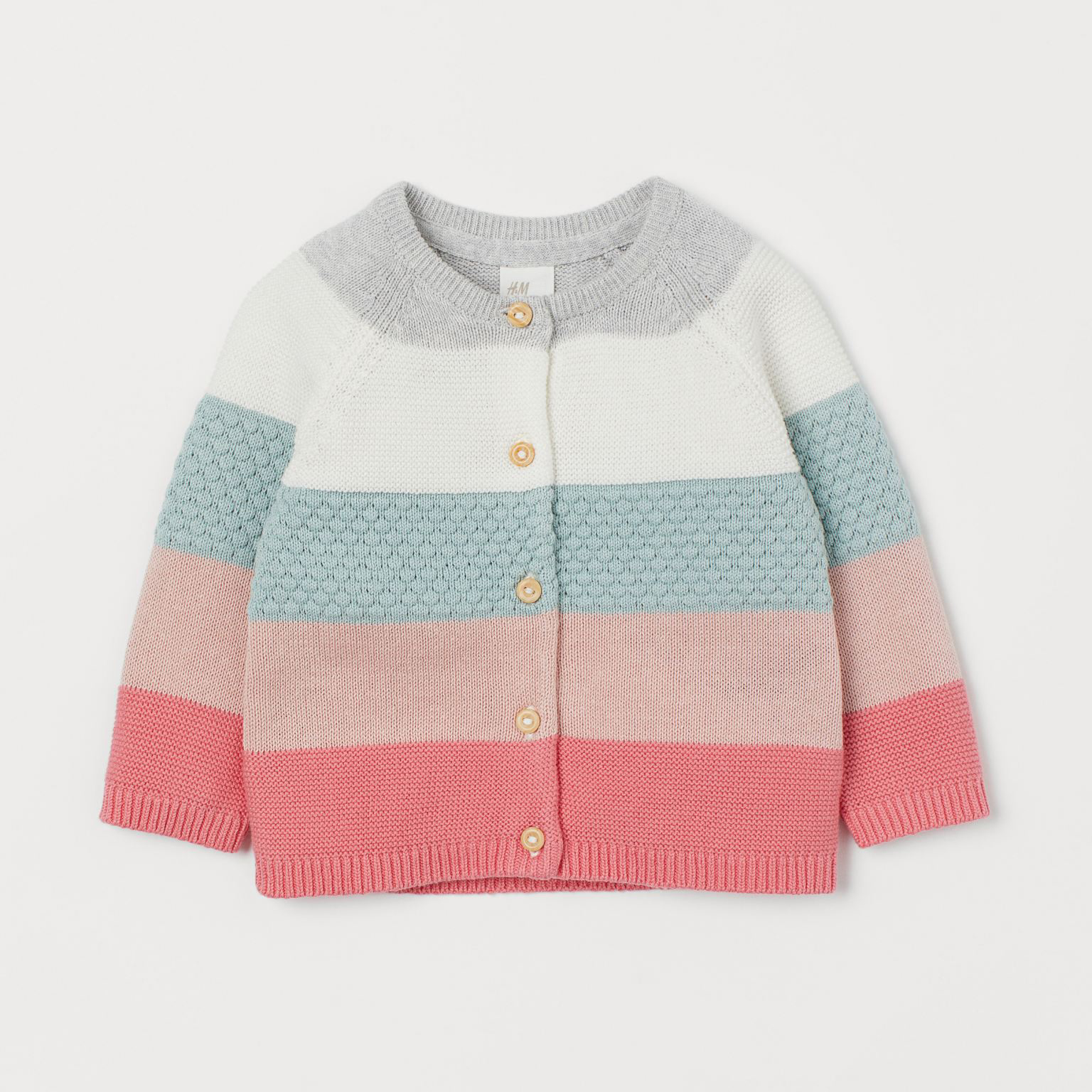 

Кардиган H&M 0832724-1 80 см Комбинированный (СА2000001739471)