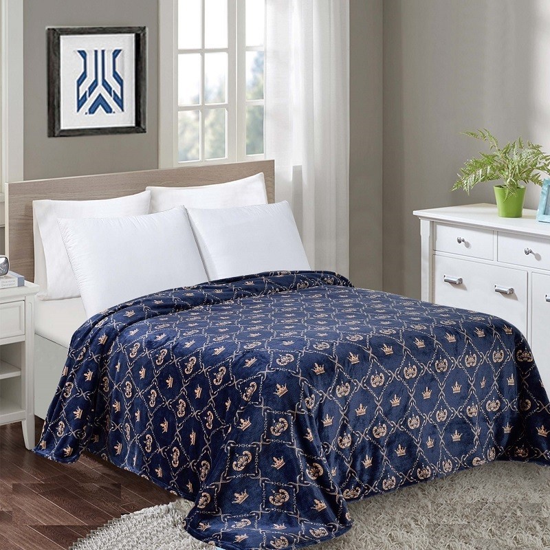 

Плед-покрывало велсофт "Виктория" CottonTwill 180х210 см