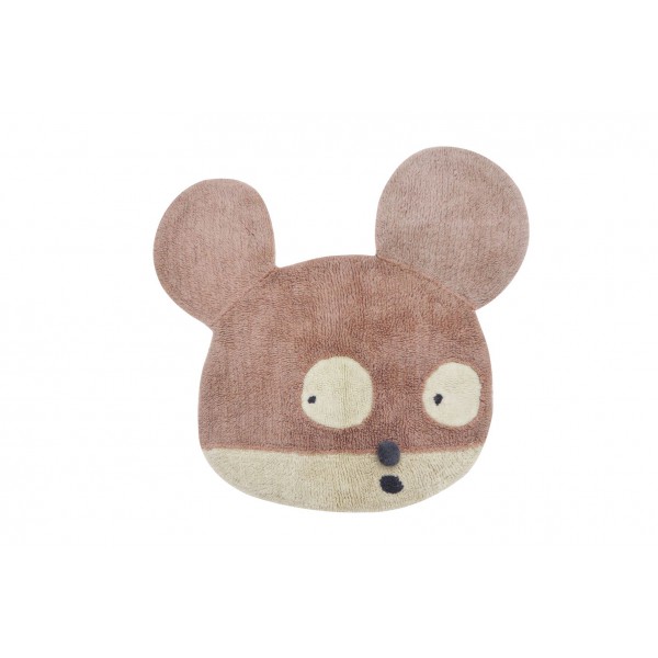 

Шерстяной Ковер Lorena Canals Miss Mighty Mouse 100x120 Cm