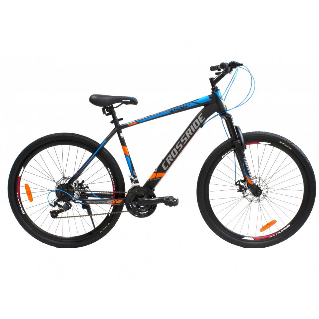 

Велосипед Crossride Spider 27.5 рама-17 St Black/Blue (01961)