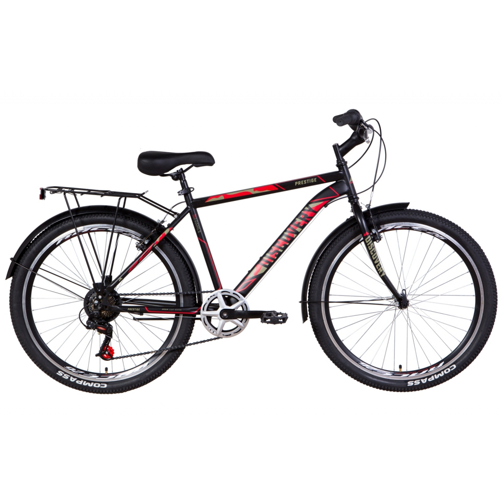 

Велосипед Discovery 26 PRESTIGE MAN Vbr рама-18 2021 Black/Red (OPS-DIS-26-358)