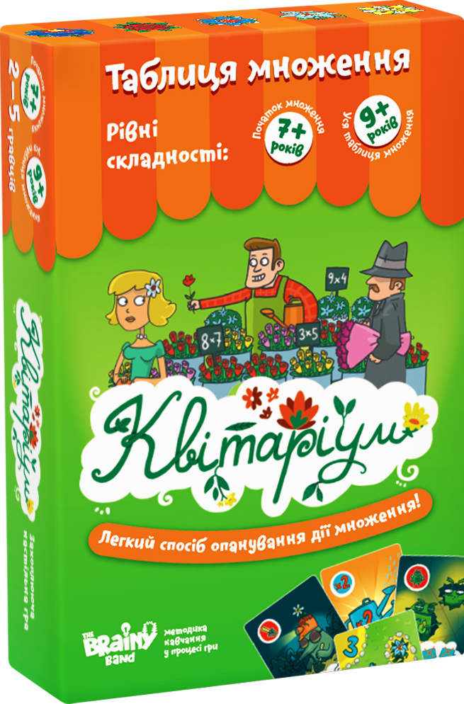 

Настольная игра Банда умников Квітаріум (УКР010)