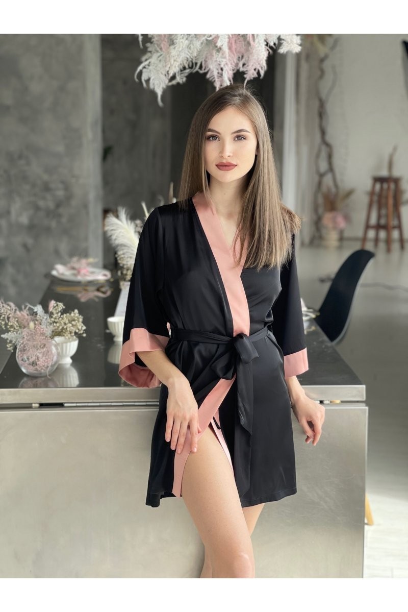 

Черный халат Marаna  черный 43193074, Черный халат Marаna S черный 43193074