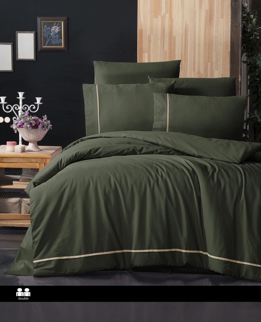 

Постільна білизна First Choice Ranforce Deluxe 200 х 220 см Alisa Green