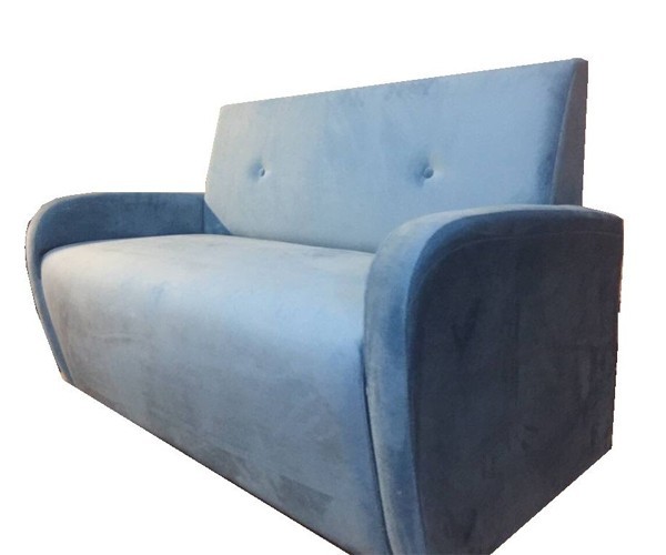 

Диван для кафе, офиса и кухни Tetra Soft Blue 140 cm MebliPoint