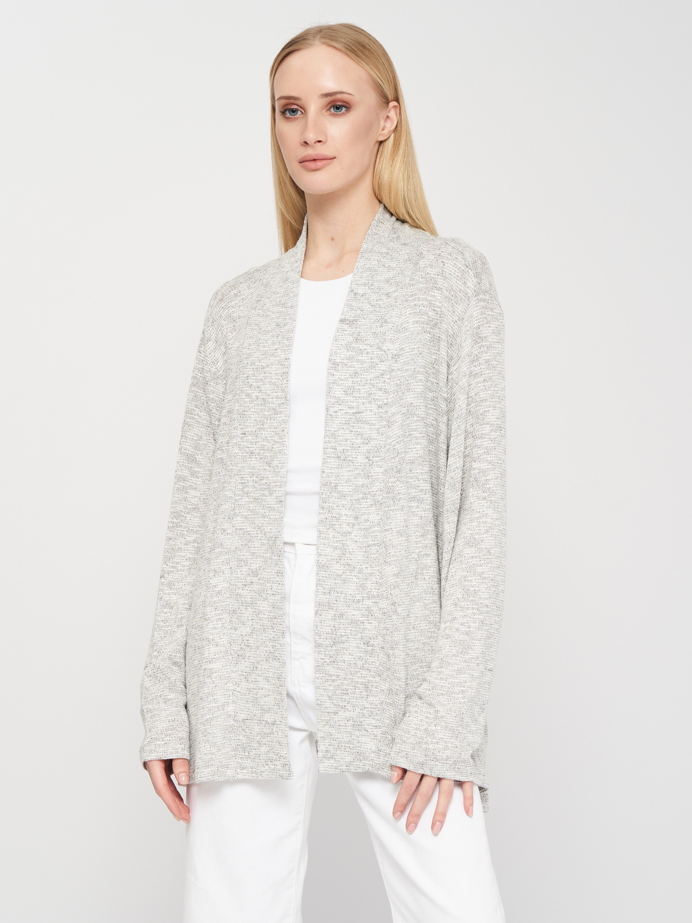 

Кардиган Tom Tailor 1012887-11282 XXXL Светло-серый