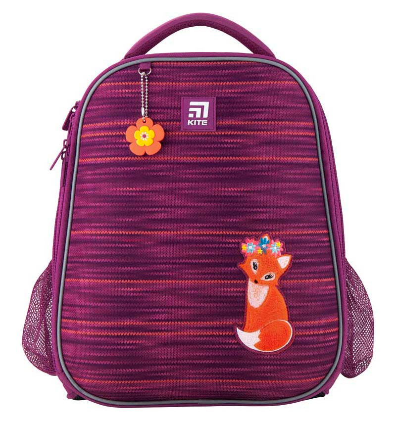 

Рюкзак Kite Кайт Education Fox 38 × 29 × 16 см 16 л каркасный бордовый (k20-531m-3)