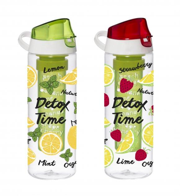 

Бутылка для воды Herevin Lemon-Detox Time Display 161558-812 750 мл