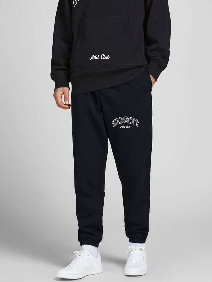 

Спортивные брюки Jack & Jones JPST KANE JJVARSITY SWEAT PANTS NB LTN  Черный 12207369-Black, Спортивные брюки Jack & Jones JPST KANE JJVARSITY SWEAT PANTS NB LTN M Черный 12207369-Black