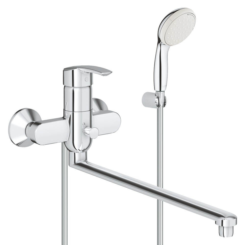 

Смеситель для ванны однорычажный настенный Grohe Multiform 3270800A Хром Латунь