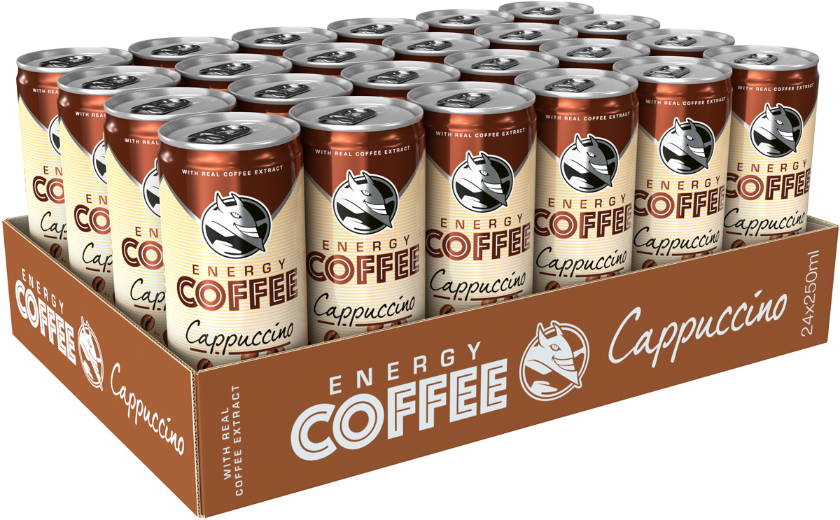 Акция на Упаковка энергетического напитка Hell Energy Coffee Cappuccino 0.25 л х 24 банки (5999860497097) от Rozetka UA