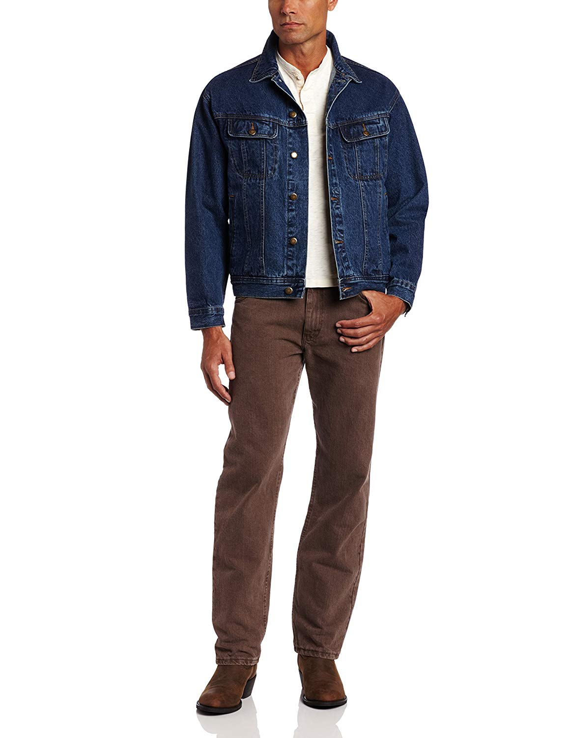 

Джинсовая куртка Wrangler – Antique Indigo, Джинсовая куртка Wrangler – Antique Indigo L