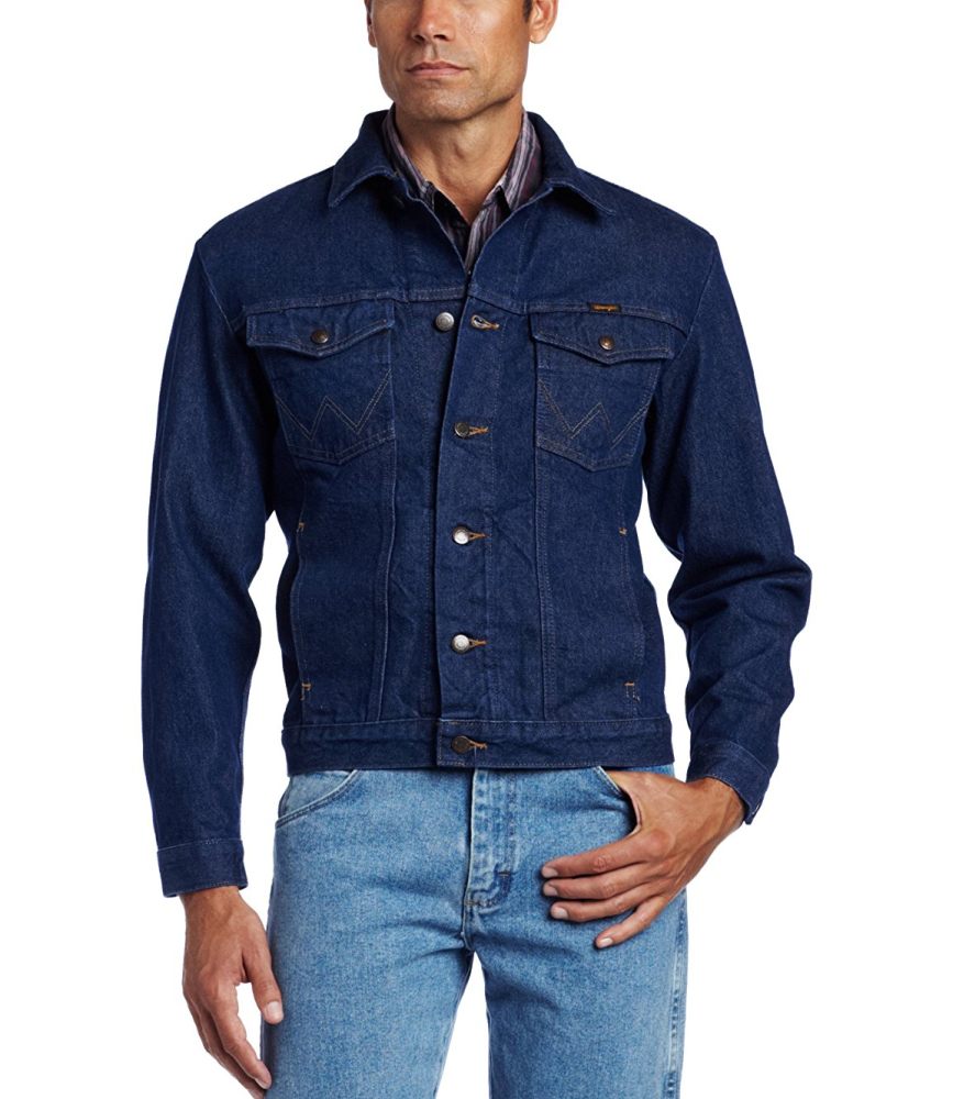 

Классческая джинсовая куртка Wrangler – Denim XXL