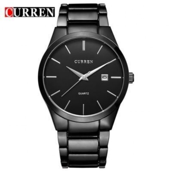 

Мужские Часы Curren Black Ich N