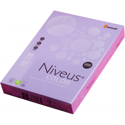

Бумага Mondi Niveus COLOR intensive Purple A4, 80g, 500sh (A4.80.NVT.LA12.500)