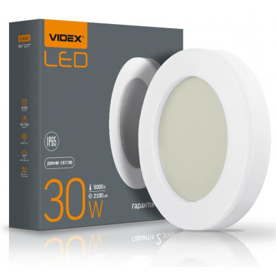 

Светильник Videx LED ART IP65 VIDEX 30W 5000K (VL-BHFR-305)