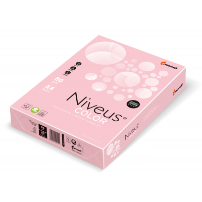 

Бумага Mondi Niveus COLOR Pastel lightPink A4, 80g, 500sh (A4.80.NVP.OPI74.500)