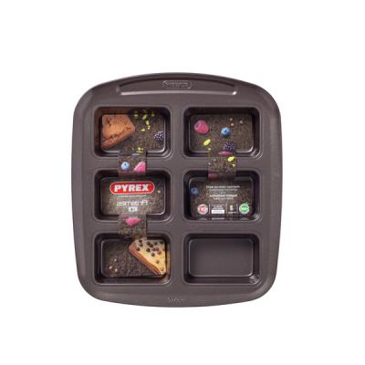 

Форма для выпечки Pyrex Asimetria мини-cake 6 ячеек