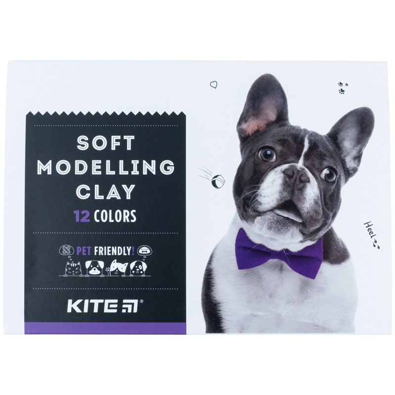 

Пластилин восковой Kite Dogs 12 цветов 240 г. K22-1086 (61048)