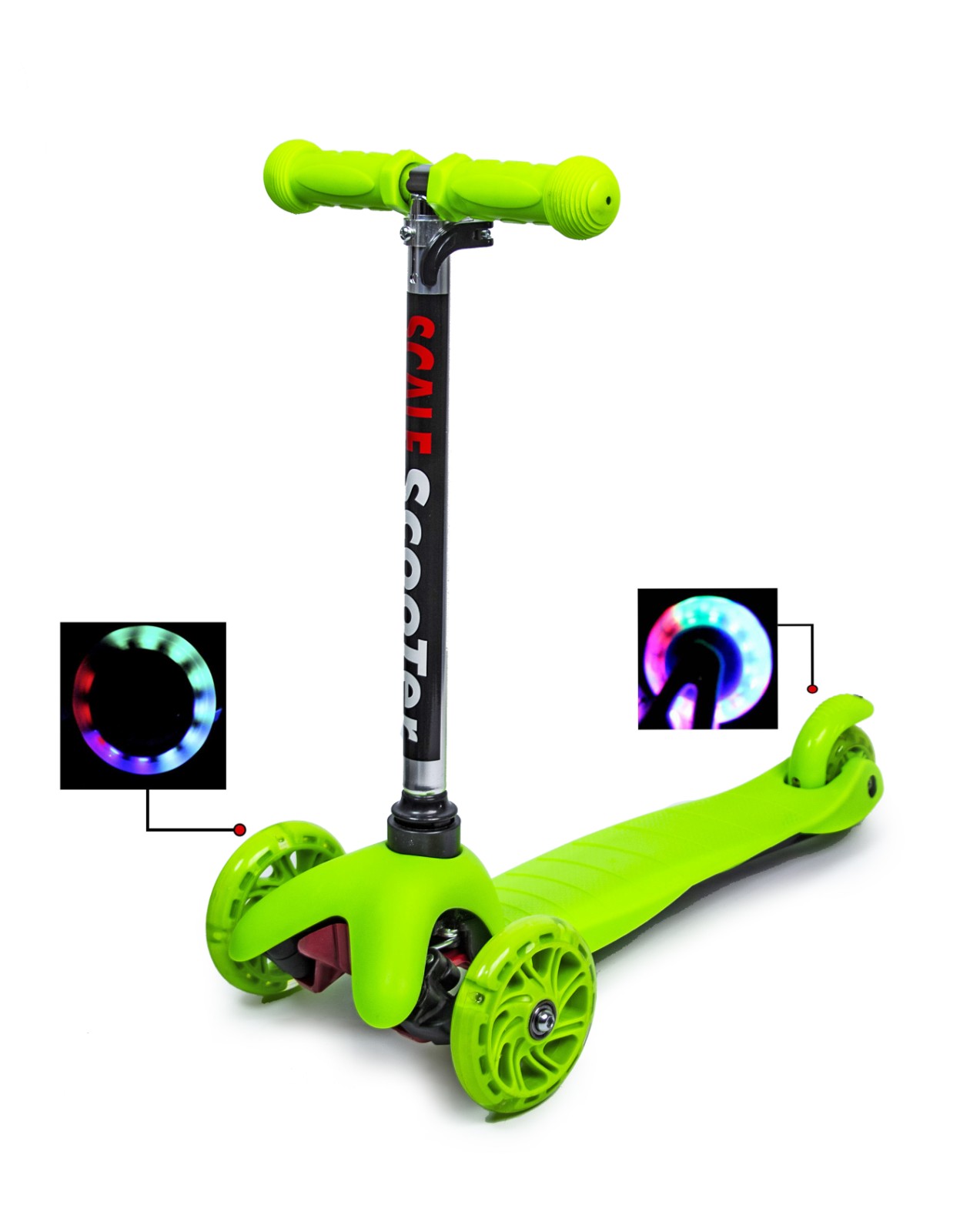 

Самокат детский Micro Mini Green Super scooter