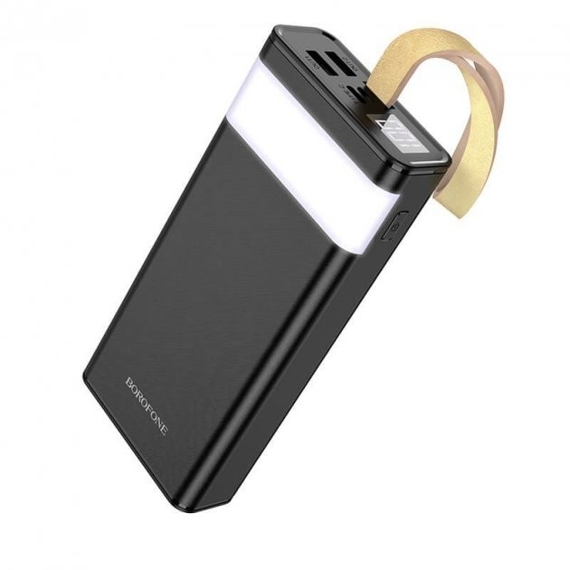 

Павербанк Borofone New Light 20000mAh 2xUSB/Type-C black