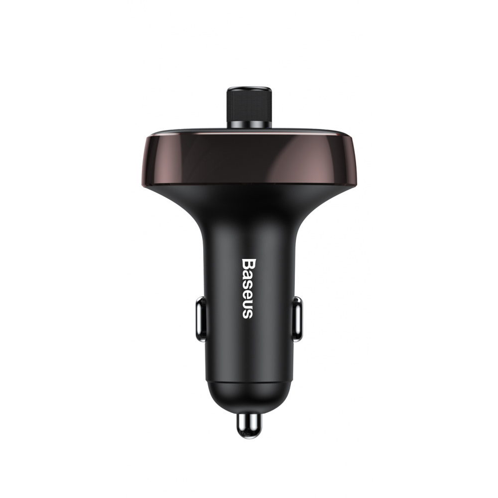 

Автомобильное ЗУ Baseus FM Launcher S-09 2.4A 2USB brown