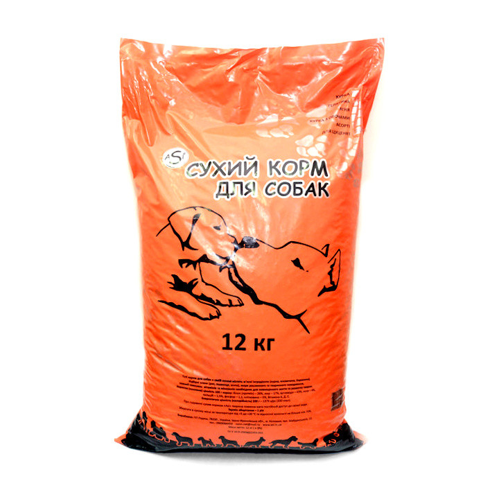 

Сухой корм для собак всех пород с ягненком ASI (АСИ) 12 кг