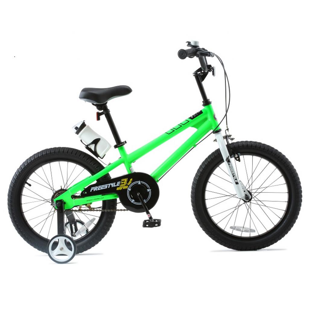 

Детский велосипед Royal Baby Freestyle 18, Official UA, зеленый (RB18B-6-GRN)