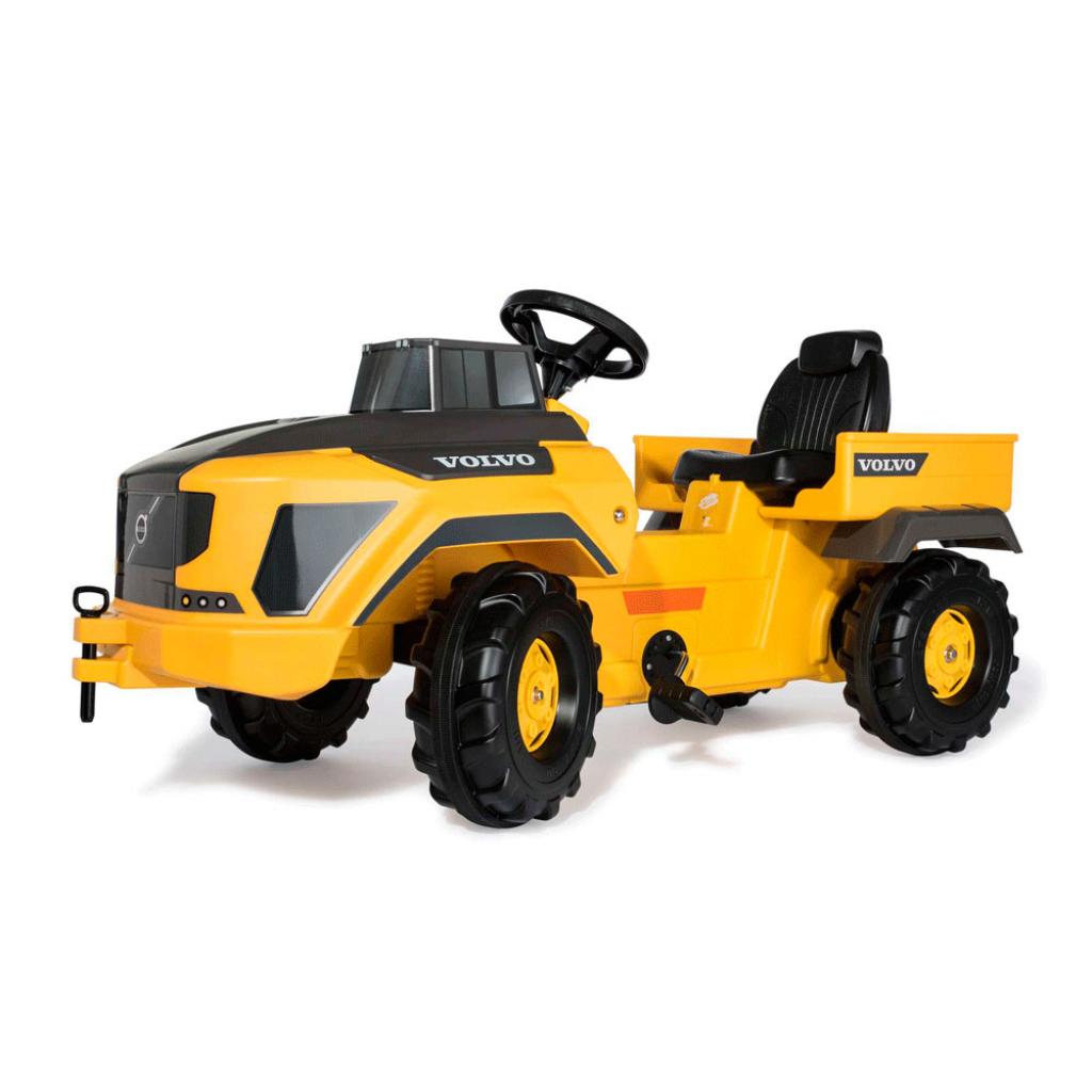 

Веломобиль Rolly Toys Трактор rollyTruck Volvo желтый (881000)