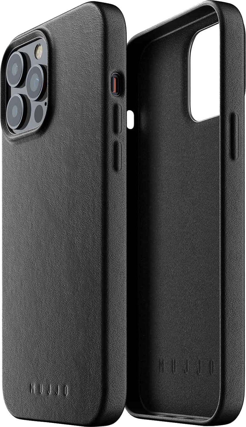 

Панель Mujjo Full Leather для Apple iPhone 13 Pro Max Black (MUJJO-CL-017-BK)