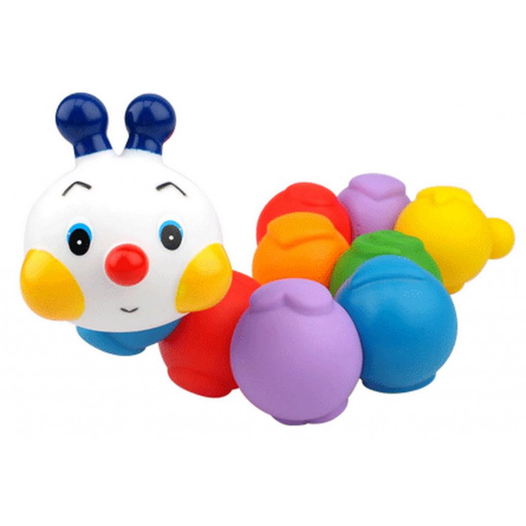 

Развивающая игрушка KS KIDS Складывающаяся гусеничка (KA10610-3GB)