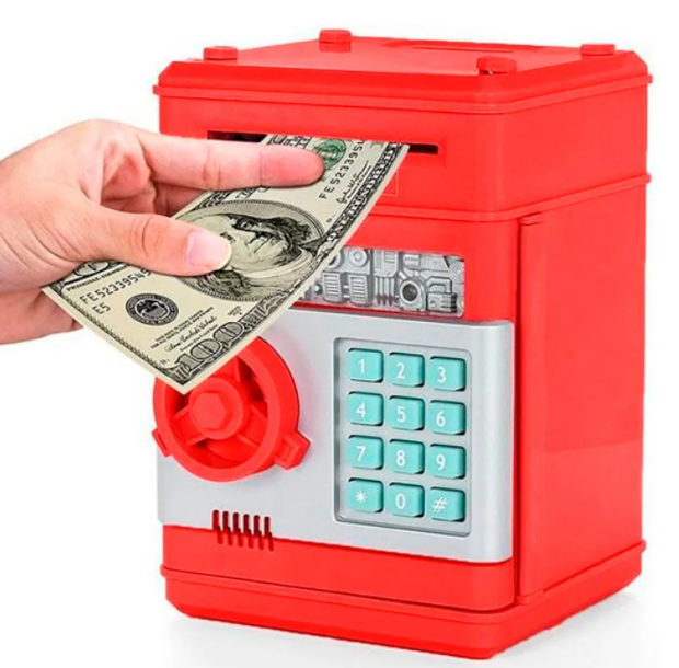 

Электронная копилка iNumber Bank BOX сейф c кодовым замком FlyBat красный