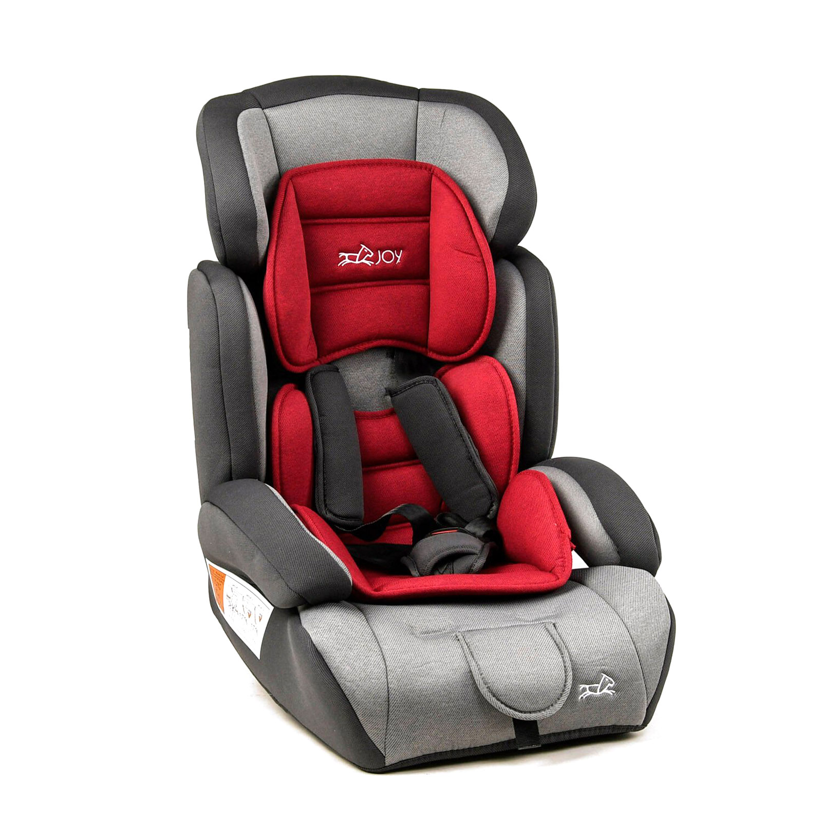 

Автокресло Joy 9–36 кг Серо-красный 6989176360320