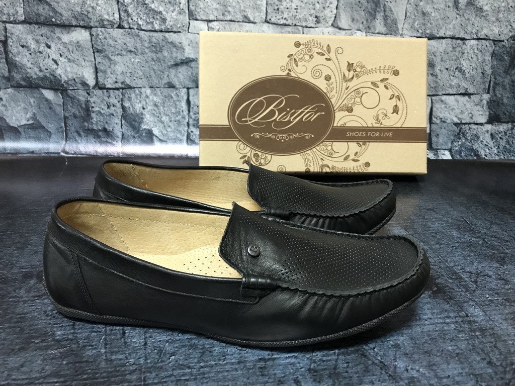 

Мокасины Bistfor 71711/221/17 45 (29.5 см) Черные