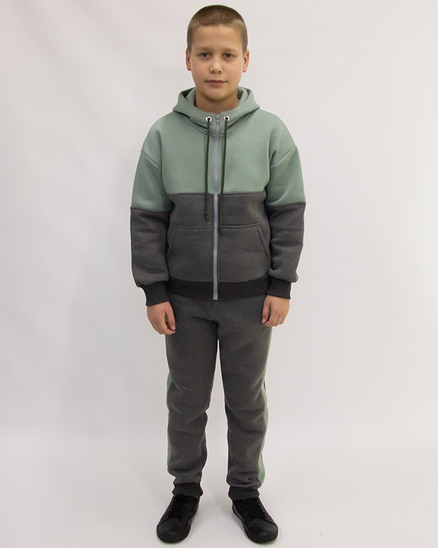 

Костюм спортивный Ольвия Gray 104 см серый ROZXS006